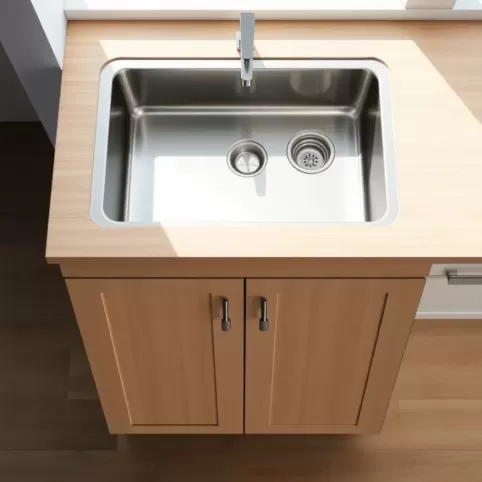 Zlewozmywak nakładany na szafkę 60 cm