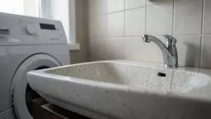 odległość pralki od umywalki